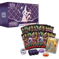 Box Elite Pokémon Escarlate e Violeta Destinos de Paldea Mimikyu Coleção Treinador Avançado Copag
