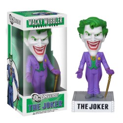 Boneco Dc Universe The Joker Bobble Head Wacky Wobbler Funko