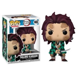 Boneco Demon Slayer Kimetsu no Yaiba Tanjiro Kamado Pop Funko 1403