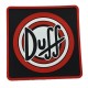 Kit com 4 Portas Copos Emborrachado Simpsons Duff