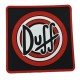 Kit com 4 Portas Copos Emborrachado Simpsons Duff