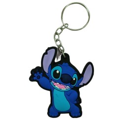 Chaveiro Emborrachado Stitch Hello