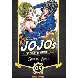 Mangá Jojo's Bizarre Adventure Parte 5 Golden Wind Volume 09