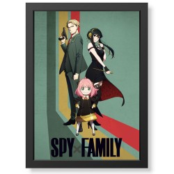 Quadro Decorativo Spy X Family Agents geek.frame