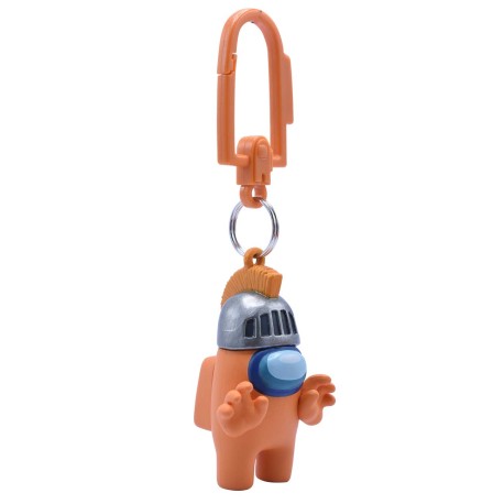 Chaveiro Among Us Orange Helmet Backpack Hangers Series 2 Just Toys