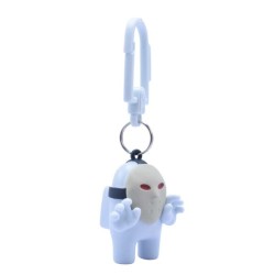 Chaveiro Among Us White Mask Backpack Hangers Series 2 Just Toys