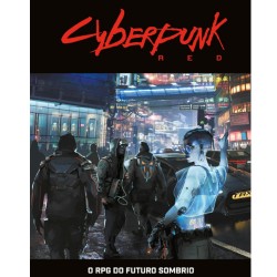 Livro Cyberpunk Red RPG Capa dura Edição de luxo Português
