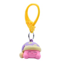 Chaveiro Kirby Sleep Backpack Hangers Glow in The Dark Series 3 Just Toys