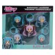 Box 5 Chaveiros para Mochila Hatsune Miku Backpack Hangers Just Toys