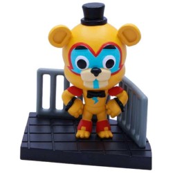 Boneco Five Nights at Freddy's Security Breach Glamrock Freddy Craftables Constructibles Just Toys
