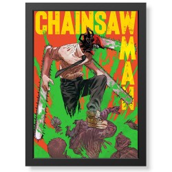 Quadro Decorativo Chainsaw Man geek.frame