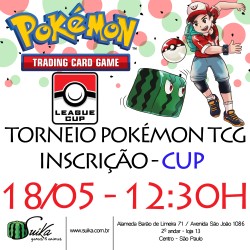 Inscrição Torneio Pokémon League Cup - 18/05