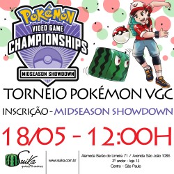 Inscrição Torneio Pokémon Midseason Showdown MSS - 16/03