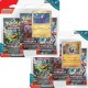 Kit com 2 Triple Pack Pokémon Escarlate e Violeta Máscaras do Crepúsculo Toxel e Pupitar Copag