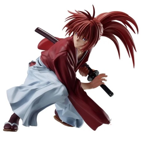 Boneco Samurai X Rurouni Kenshin Vibration Stars Bandai Banpresto