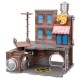 Miniatura Diorama Tartarugas Ninjas Turtle Lair Nano Metal Jada