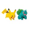 2 Bonecos Pokémon Pikachu VS Bulbasaur Tomy