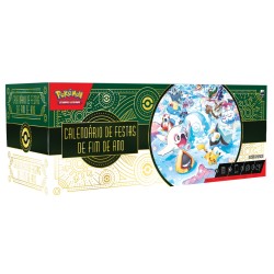 Box Pokémon Calendário de Festas de Fim de Ano 2024 Copag