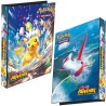 Pasta Fichário Pokémon Escarlate e Violeta Fagulhas Impetuosas Capa Dura 4 Argolas