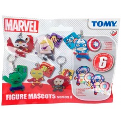 Chaveiro Marvel Figure Mascots Series 3 -Embalagem Surpresa