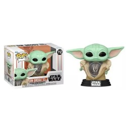 Boneco Star Wars The Mandalorian Din Grogu With Armor Pop Funko 712