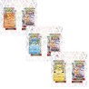Kit com 3 Quádruplo Pack Pokémon Escarlate e Violeta Evoluções Prismáticas Flareon, Jolteon e Vaporeon Copag