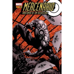 HQ Capa Dura Marvel Mercenário Anatomia de um assassino