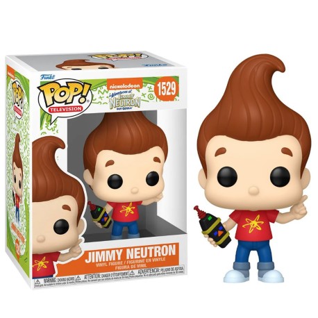 Boneco The Adventures Of Jimmy Neutron Boy Genius Pop Funko 1529