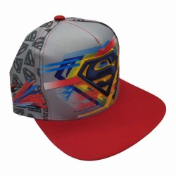 Boné Aba Reta Superman DC Comics Logo