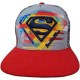 Boné Aba Reta Superman DC Comics Logo