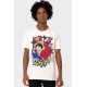 Camiseta One Piece Monkey D. Luffy Punch Off White
