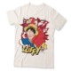 Camiseta One Piece Monkey D. Luffy Punch Off White
