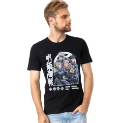 Camiseta Jujutsu Kaisen Preta