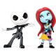 4 Bonecos The Nightmare Before Christmas Jack Skellington, Sally, Zero, Pumpkin Metalfigs Jada