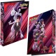 Pasta Fichário Pokémon Escarlate e Violeta Rivais Predestinados Equipe Rocket Capa Dura 4 Argolas