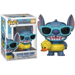 Boneco Disney Lilo & Stitch With Tube Pop Funko 1565