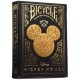 Baralho Temático Bicycle Disney Mickey Mouse Black & Gold