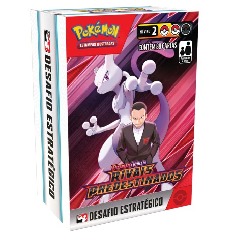 Desafio Estratégico Pokémon Escarlate e Violeta Rivais Predestinados Copag
