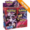Box 36 Boosters Cards Pokémon Escarlate e Violeta Rivais Predestinados Copag