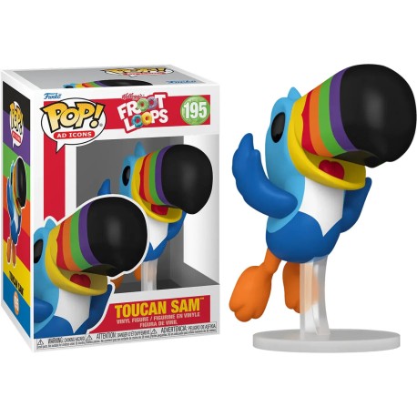 Boneco Kellogg's Froot Loops Toucan Sam Pop Funko 195