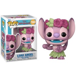 Boneco Disney Lilo & Stitch Angel Luau Pop Funko 1568