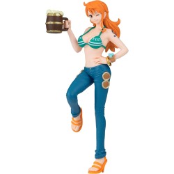 Boneco One Piece Nami It's A Banquet!! Bandai Banpresto