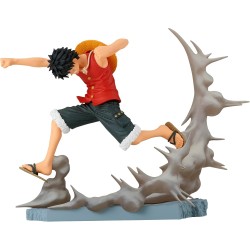 Boneco One Piece Monkey D. Luffy Senkouzekkei Bandai Banpresto