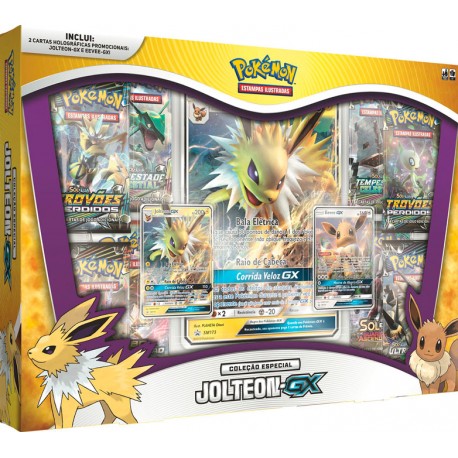 Box Pokémon Coleção Especial Jolteon Gx Copag