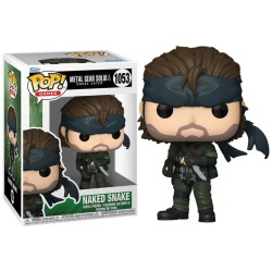 Boneco Metal Gear Solid Snake Eater Naked Snake Pop Funko 1053