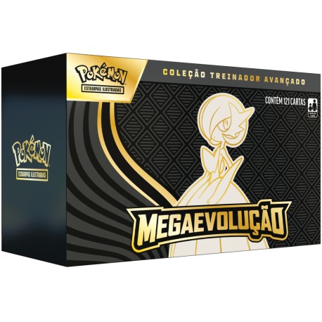 Box Elite Pokémon Mega Evolução Gardevoir Coleção Treinador Avançado Copag