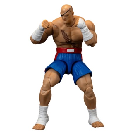 Boneco Articulável Ultra Street Fighter 2 The Final Challengers Sagat Action Figure Jada