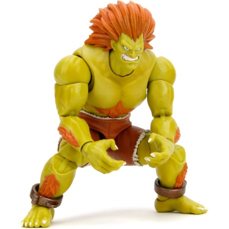 Boneco Articulável Ultra Street Fighter 2 The Final Challengers Blanka Action Figure Jada