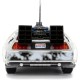 Miniatura De Volta Para o Futuro DeLorean Time Machine Frost Version com Luz 1:24 Jada