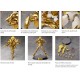 Boneco Saint Seiya Os Cavaleiros do Zodíaco Mu Aries Champion Class Blokees